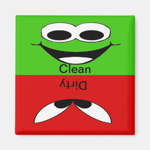 Face Clean en Dirty Magneet