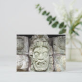 face copán briefkaart (Staand voorkant)