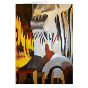 Face dans les rochers