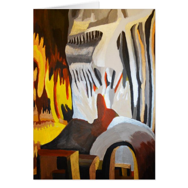 Face dans les rochers (Devant)