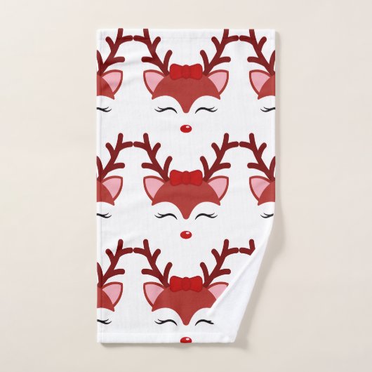 Face de Christmas (Serviette à main)