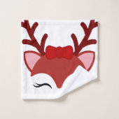 Face de Christmas (Gant de toilette)