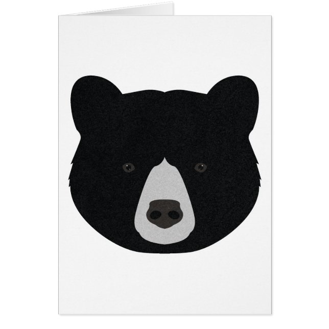 Face de l'ours noir (Devant)