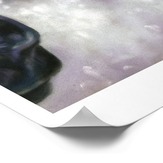 Face de neige - Impression (Coin)