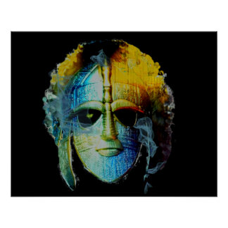 Face du passé - affiche