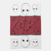 Face Egg Kitchen Towels Theedoek (Verticaal)