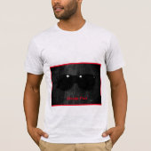 Face endormie : Gris cendré - T-shirt Coton (Devant)