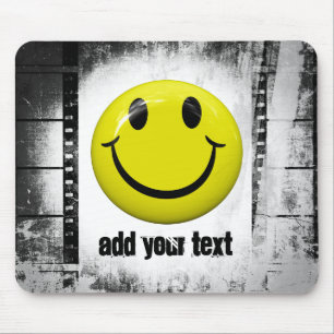 Face Film Strips Mousepad Muismat