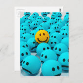 Face fun Image Briefkaart (Voorkant / Achterkant)