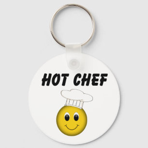 Face Hot Chef Sleutelhanger