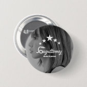 Face logo ronde button 5,7 cm (Voorkant /achterkant)