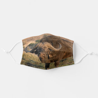 Face Mask een oude stier buffalo Stoffen Mondmasker