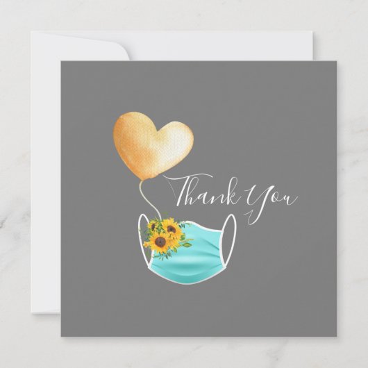 Face Mask & Flowers Hartelijk dank (Voorkant)