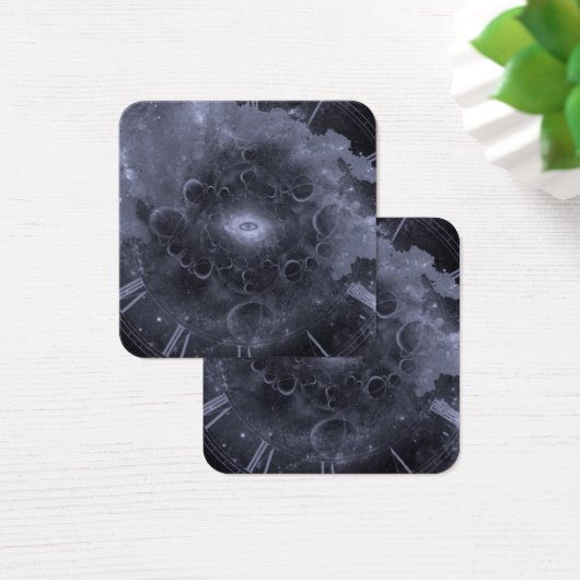 Face oeil et horloge (Bureau)