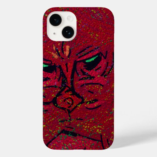 Face of a Flame Case-Mate iPhone Case (Achterkant)