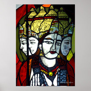 Face of Brahma Poster