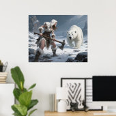 Face Off Poster (Thuiskantoor)