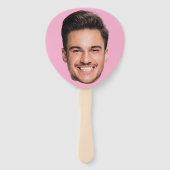 face-on-hand ventilator | Custom Bachelorette Part Handwaaier (Voorkant)