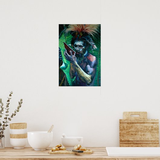 Face Painter 2 Poster (Keuken)