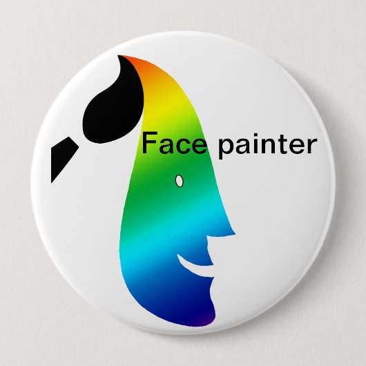 Face Painter Button (Voorkant)