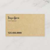 Face Painter Visitekaartje (Achterkant)