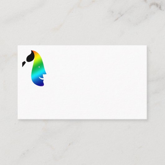 Face Painting / Facepainter Business Company Card Visitekaartje (Voorkant)