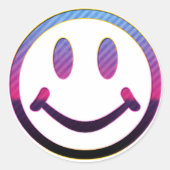 Face Ronde Sticker (Voorkant)