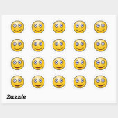 Face Ronde Sticker (Vel)