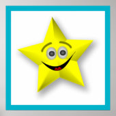 FACE STAR POSTER (Voorkant)