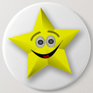FACE STAR RONDE BUTTON 6,0 CM