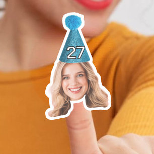 Face sticker, Aangepast gezicht, Aangepast Fotofee Sticker