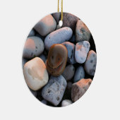 Face Stone Keramisch Ornament (Rechts)