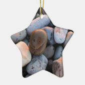 Face Stone Keramisch Ornament (Links)