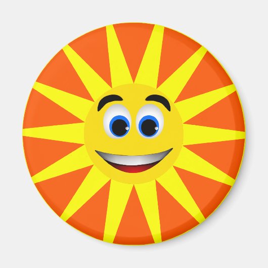 FACE SUN MAGNEET (Voorkant)