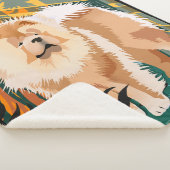 FACE THE SUN Chow sherpa deken (3/4)