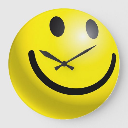 Face Wall-klok Grote Klok (Voorkant)