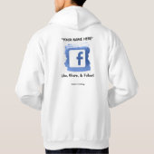 Facebook Adverteren Hoodie (Achterkant)