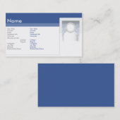 Facebook - Business Visitekaartje (Voorkant / Achterkant)