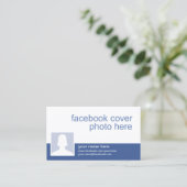 Facebook CC0213 Visitekaartje (Staand voorkant)