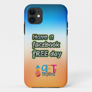 Facebook Free Day Hoesje-Mate iPhone Case