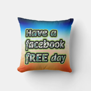 Facebook Free Day Kussen