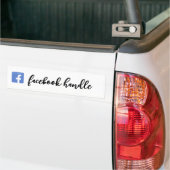 Facebook Handle Script sticker (Op Truck)