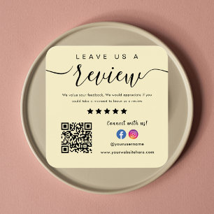 Facebook Instagram Logo Qr Code Laissez-Nous Un Av