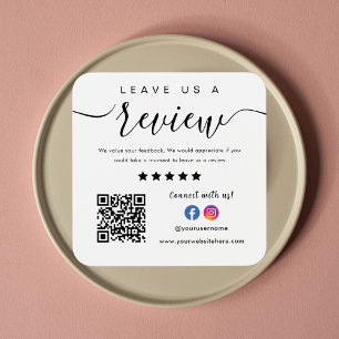 Facebook Instagram Logo Qr Code Laissez-Nous Un Av