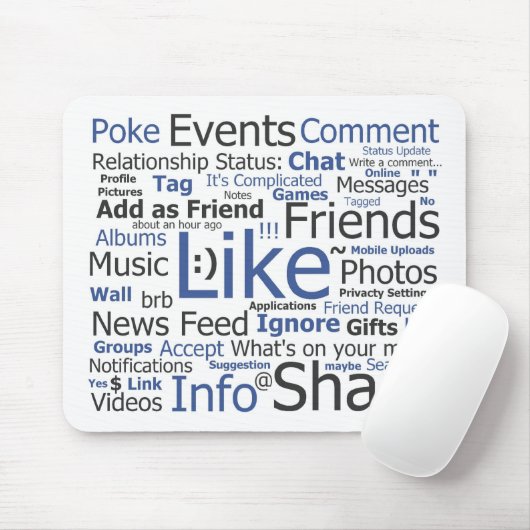 Facebook Muismat (Met muis)