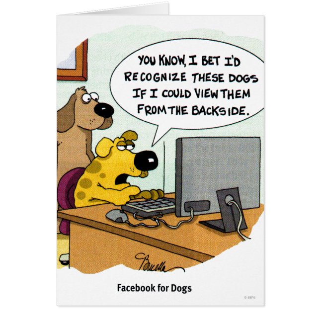 Facebook pour des chiens (Devant)