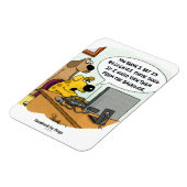 Facebook voor honden magneet (Linkerzijde)