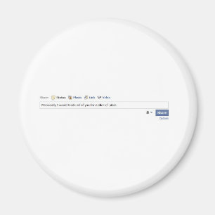 Facebook-vrienden en Pizza Magneet