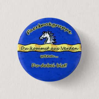 Facebookgruppe - Du kommst aus Verden wenn... Ronde Button 3,2 Cm