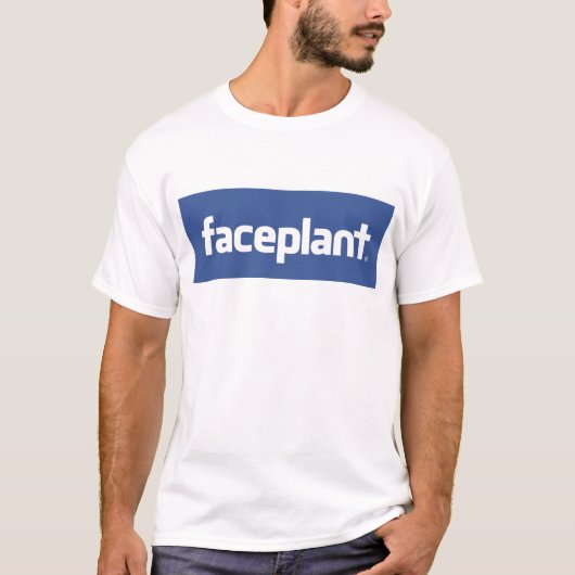 Facebookshirt T-shirt (Voorkant)